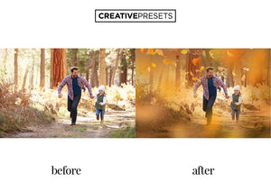 Autumn Leaves Overlays - Photoshop Overlays - CreativePresets.com