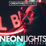 30 Neon Lights Lightroom Presets - Lightroom Presets - CreativePresets.com