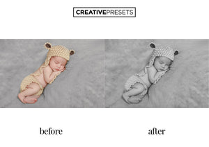 30 Newborn Lightroom Presets - Lightroom Presets - CreativePresets.com
