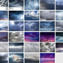 Cloudy Sky Overlays - Photoshop Overlays - CreativePresets.com