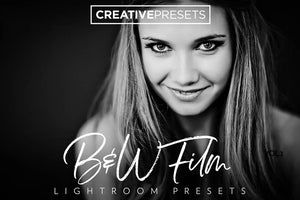 Vintage B&W Film Lightroom Presets - Lightroom Presets - CreativePresets.com