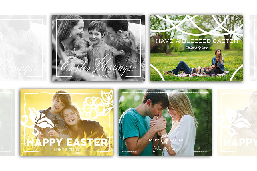 Easter Cards Bundle - Photoshop Templates - CreativePresets.com