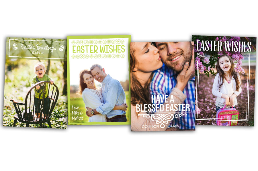 Easter Cards Bundle - Photoshop Templates - CreativePresets.com