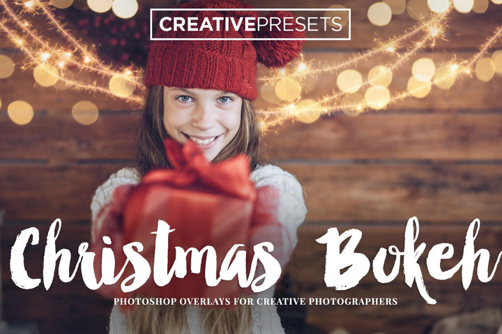 Christmas Bokeh Overlays - Photoshop Overlays - CreativePresets.com